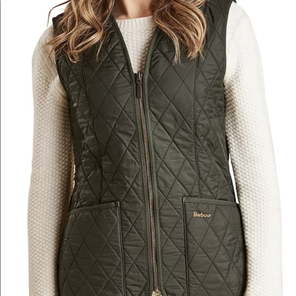 Barbour Betty Diamond Quilted Vest